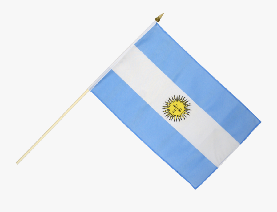 Argentina Hand Waving Flag - Argentina Flag, Transparent Clipart