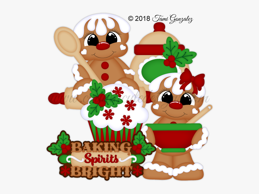 Baking Spirits Bright, Transparent Clipart
