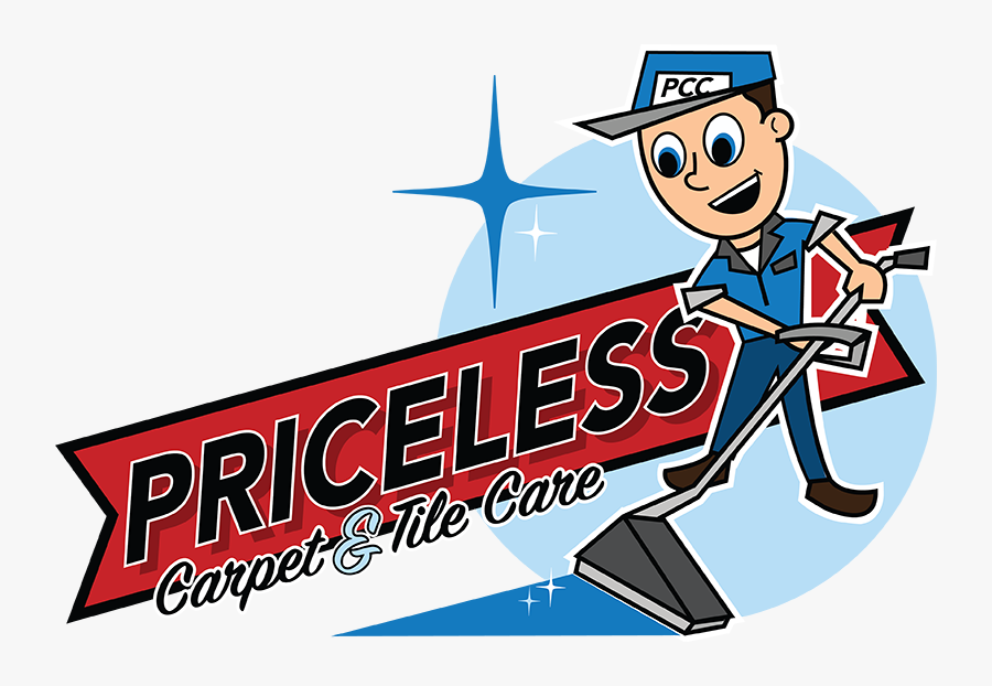 Priceless Carpet & Tile Care - Cartoon, Transparent Clipart