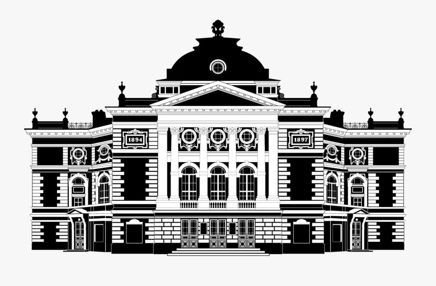 Architecture - Russian Clipart Black And White, Transparent Clipart