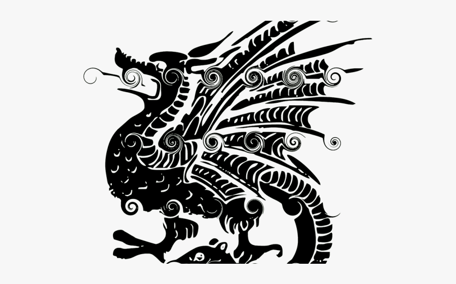 Public Domain Dragon, Transparent Clipart