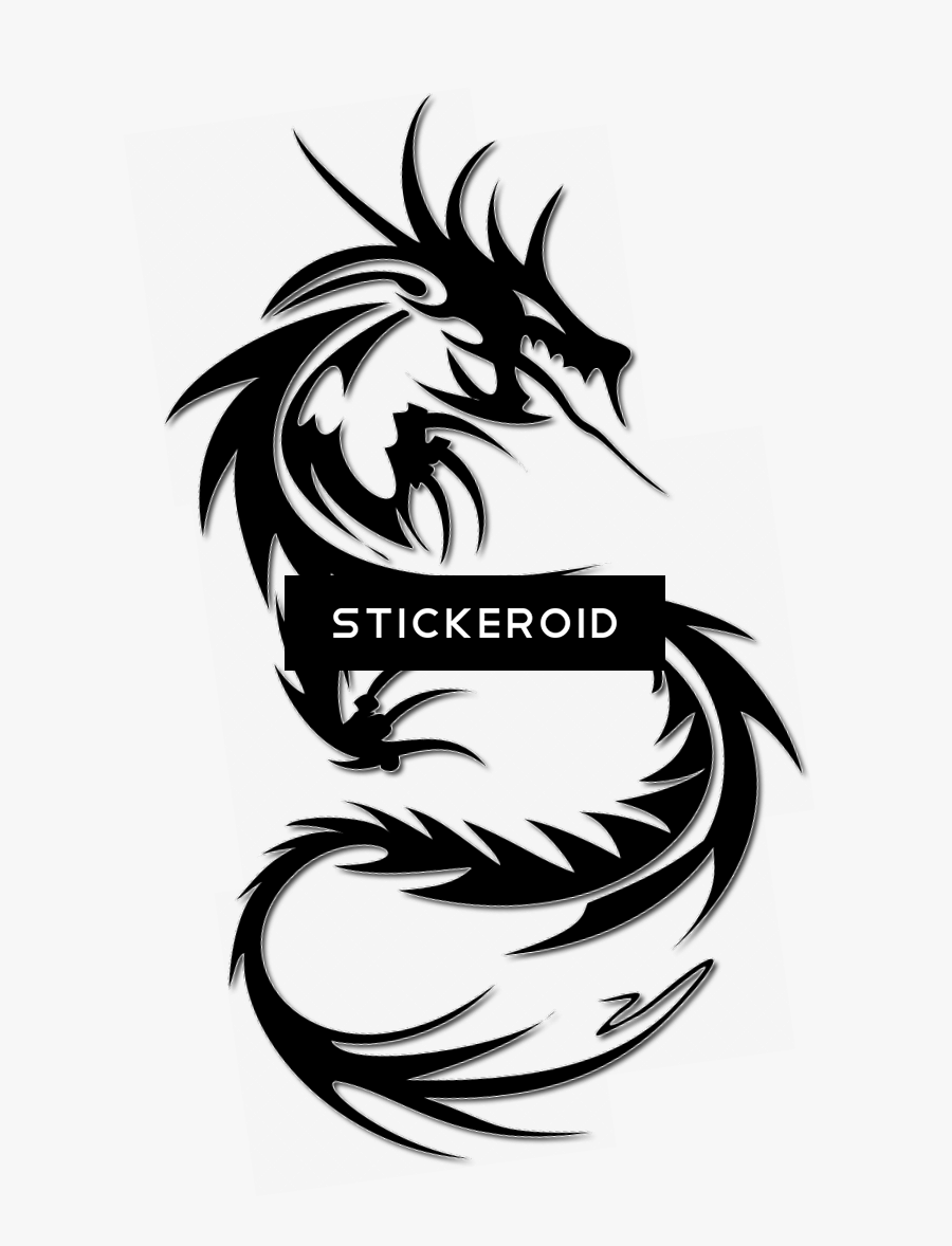 S Shaped Dragon Tattoo Clipart , Png Download - Tattoo Png, Transparent Clipart