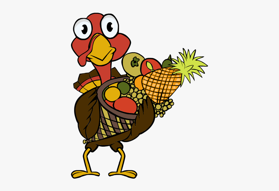 Turkey In A Basket Clipart, Transparent Clipart