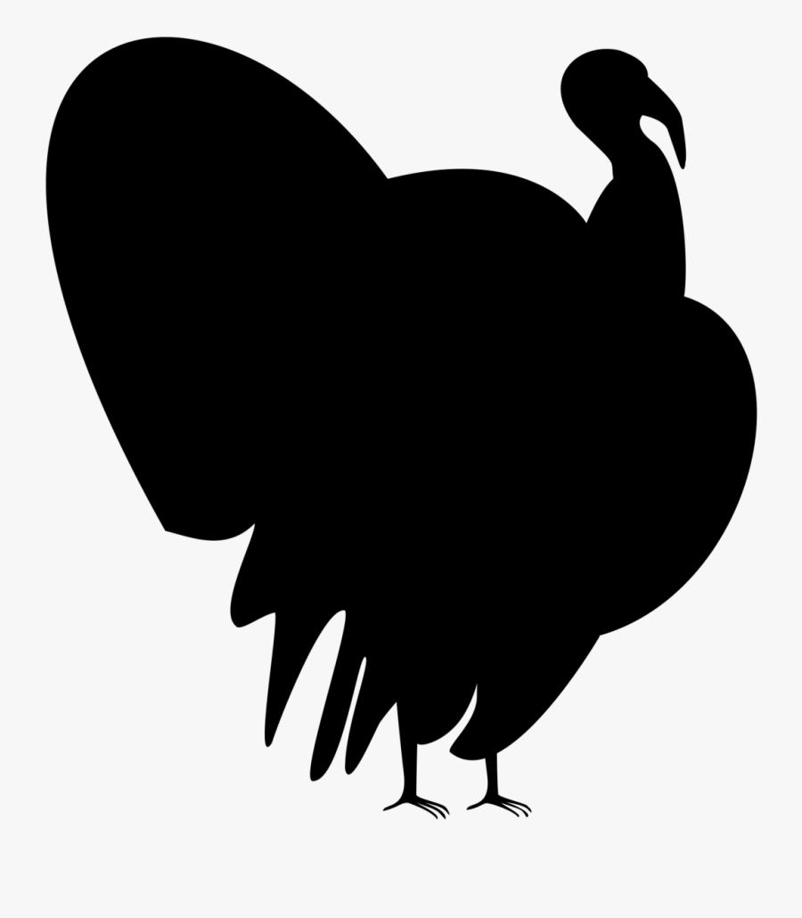 How Many Days Until The 23rd Of November - Thanksgiving Turkey Silhouette Transparent, Transparent Clipart