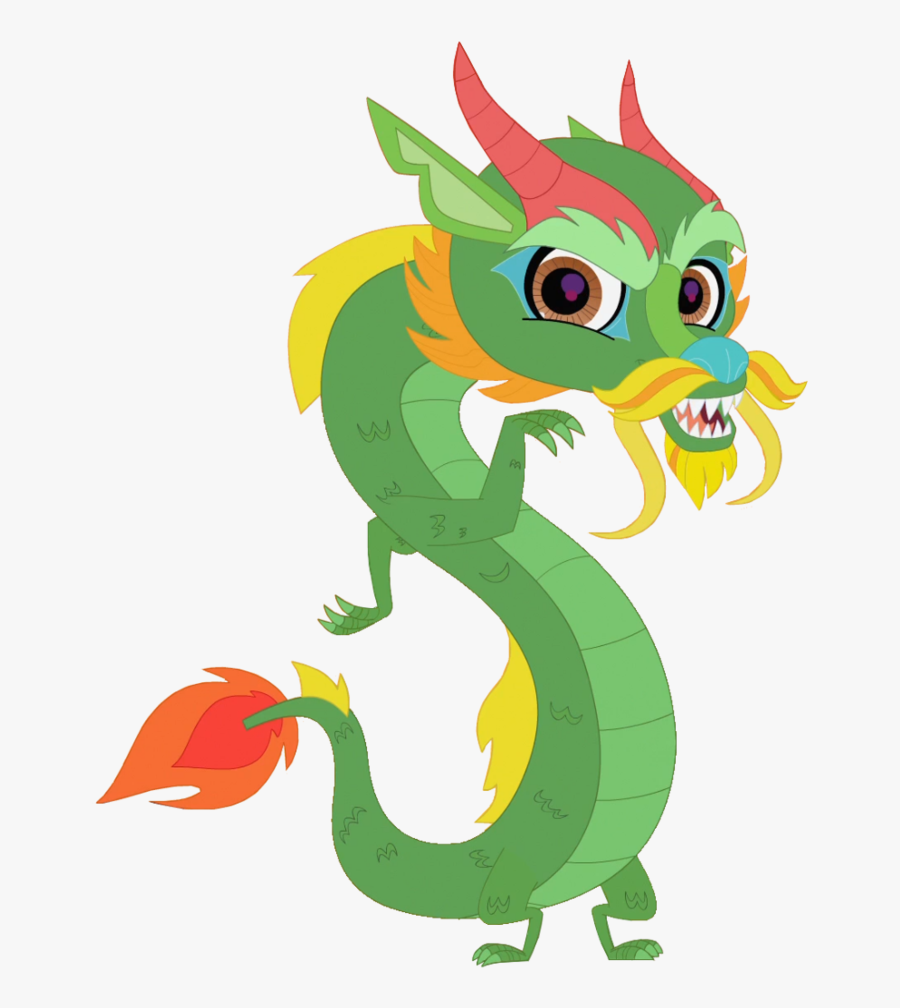Chinese Dragon Clipart Cartoon - Chinese Dragon Vector Cartoon, Transparent Clipart