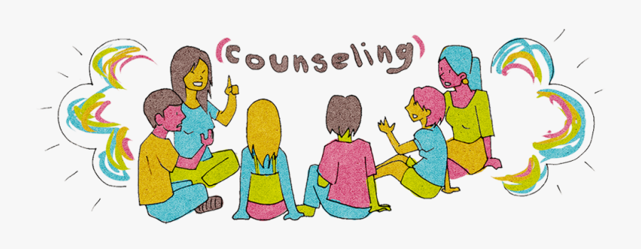 Group And Individual Counseling - Guidance Counseling, Transparent Clipart