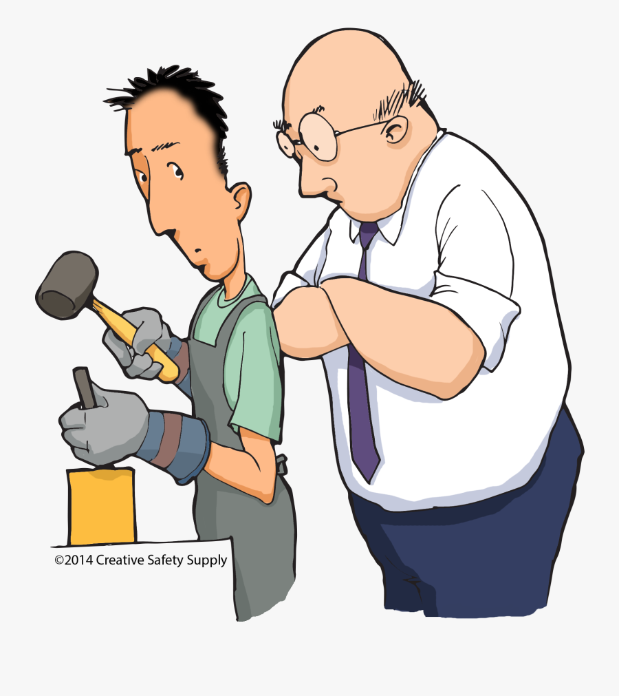Supervisor And Employee Clipart Www - Supervision Clipart, Transparent Clipart