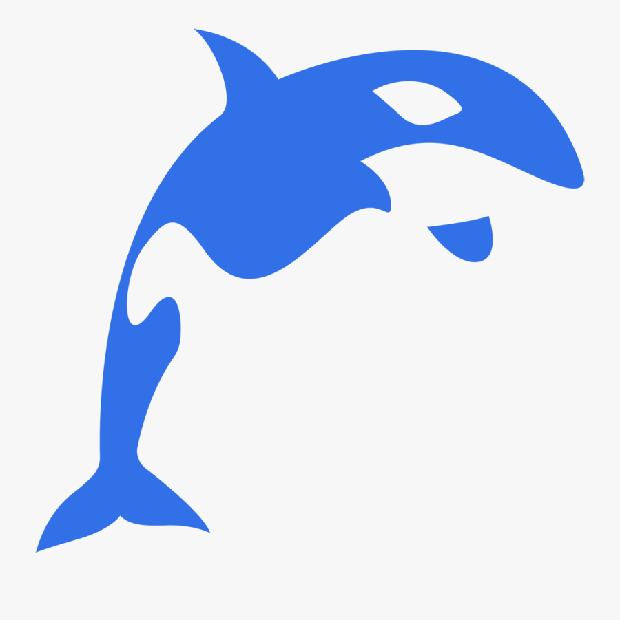 Transparent Fish Tail Png - Cut Out Whale, Transparent Clipart