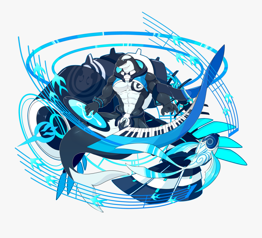 Shinraku The Orca - Illustration, Transparent Clipart