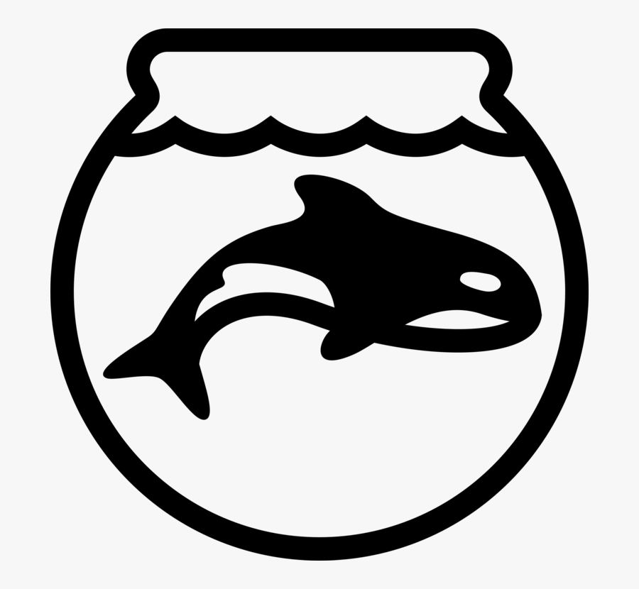 Line Photography - Orca In Captivity Clipart, Transparent Clipart
