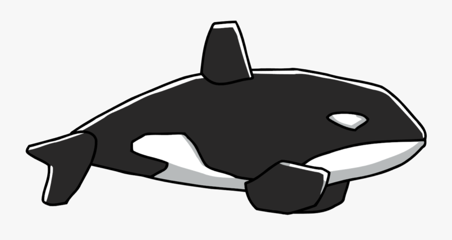 Transparent Orca Whale Png - Orca Whale Scribblenauts, Transparent Clipart