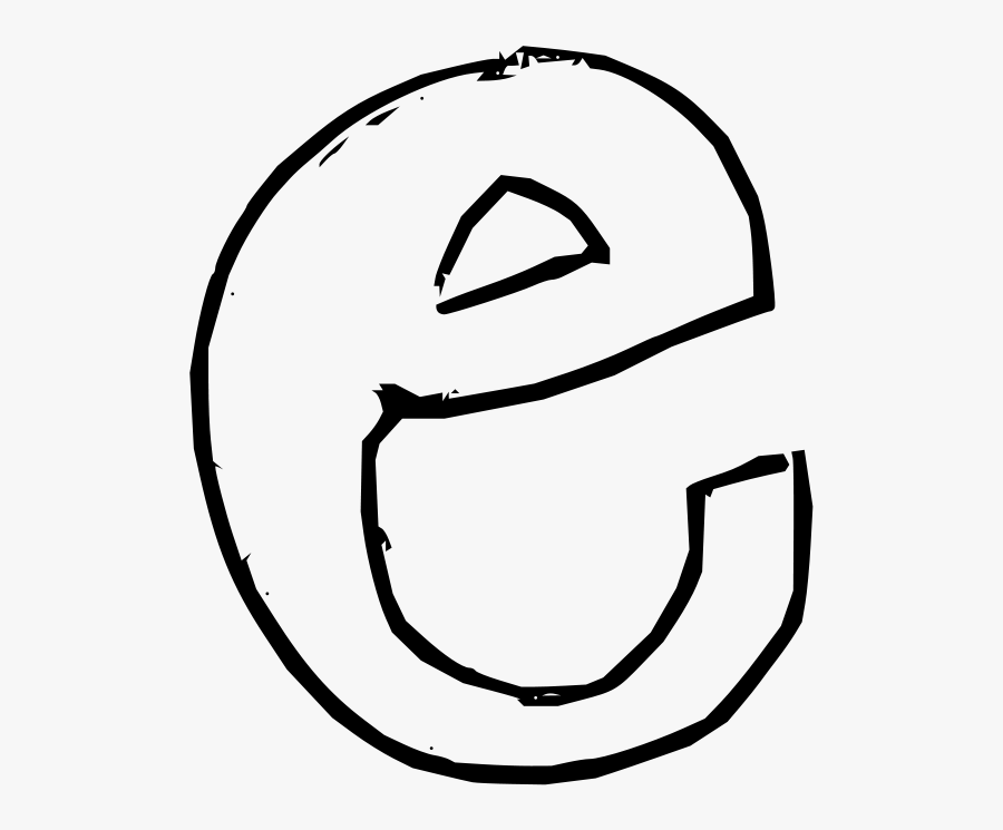 Letter E Clipart, Transparent Clipart
