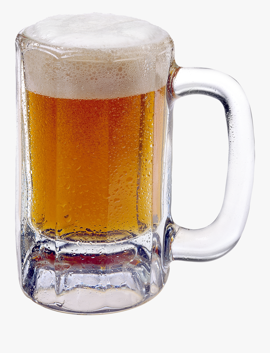 Glass Of Beer Four - Mug Of Beer, Transparent Clipart