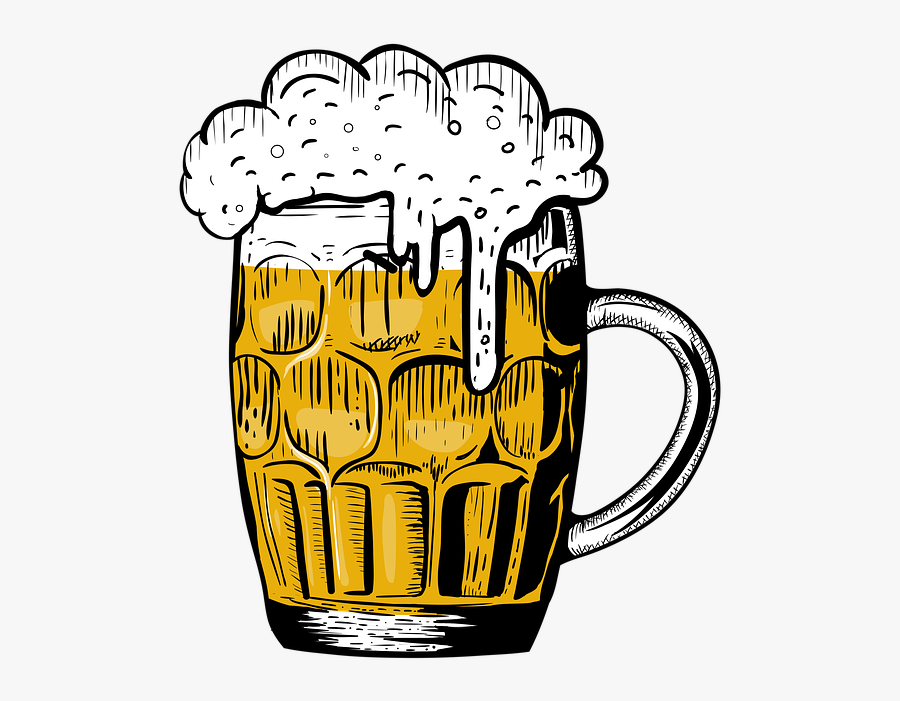 Beer, Mug, Refreshment, Beer Mug, Drink, Glass Mug - Gambar Kartun Gelas Beer, Transparent Clipart