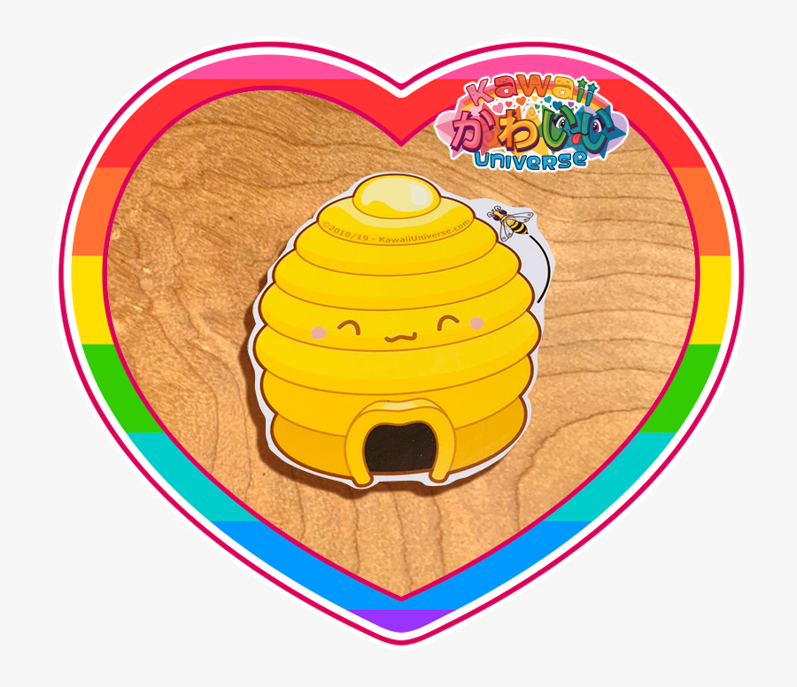 Transparent Cute Beehive Clipart - Kawaii Robot Stickers Cute, Transparent Clipart
