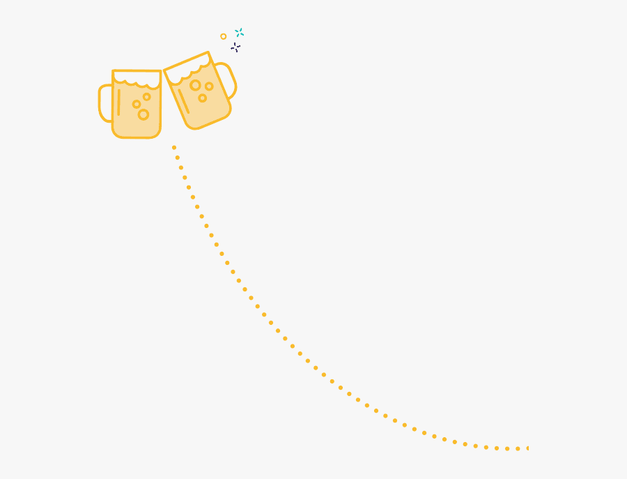 Beer Mugs Icon, Transparent Clipart