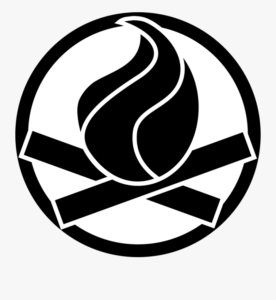 Campfire Game Icon By Inkedicon On Clipart Library - Campfire Icon Circle, Transparent Clipart