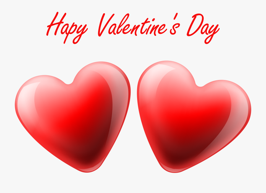 Happy Valentine"s Day Hearts Transparent Png Clip Art - Heart, Transparent Clipart