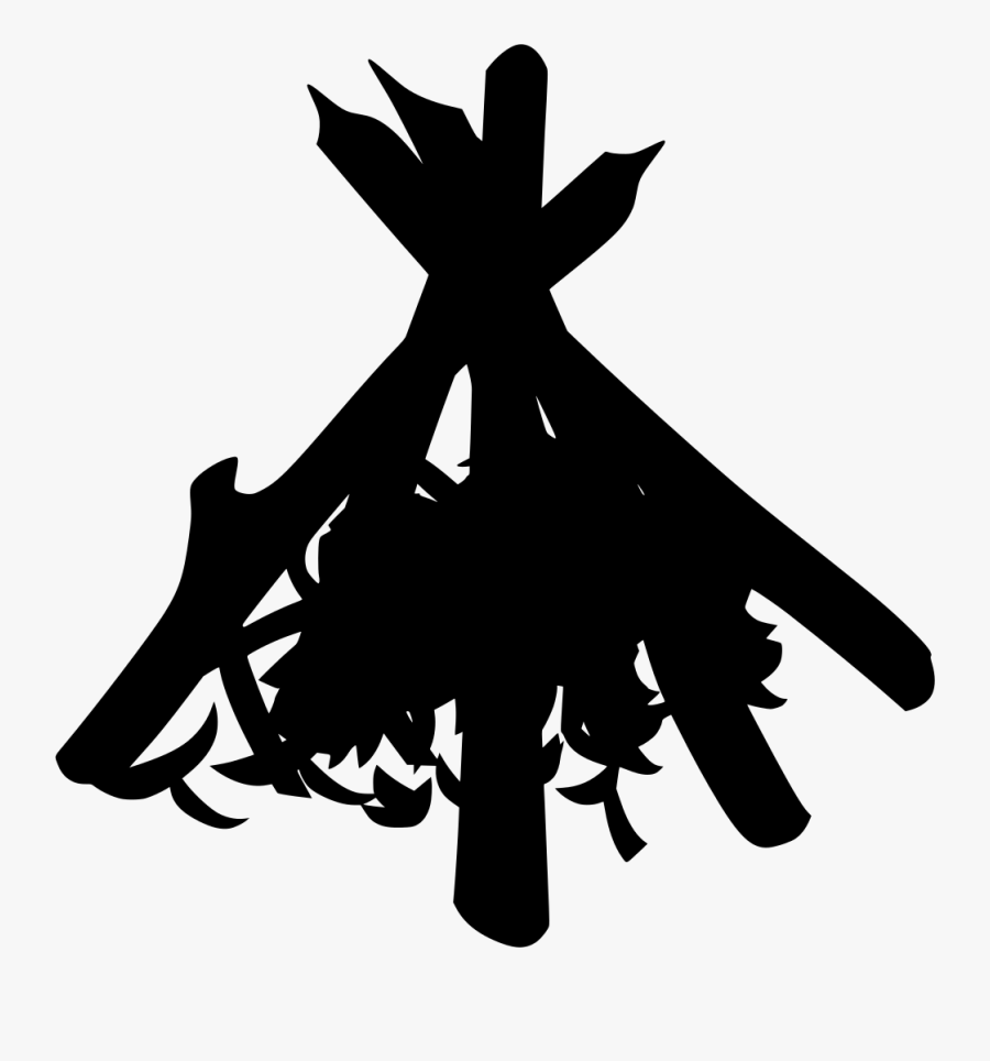 Camp Fire Clip Art Wood Transparent Png , Png Download - Teepee Fire, Transparent Clipart