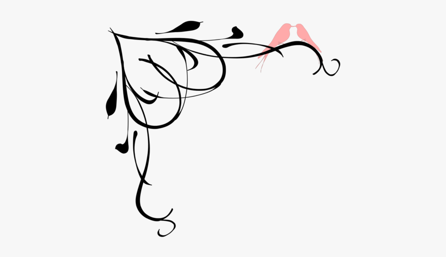 Valentine Day Clip Art - Fancy Borders Clip Art, Transparent Clipart