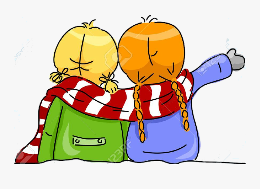 Bambini In Poesia - Friends Even If You Don T See Them, Transparent Clipart