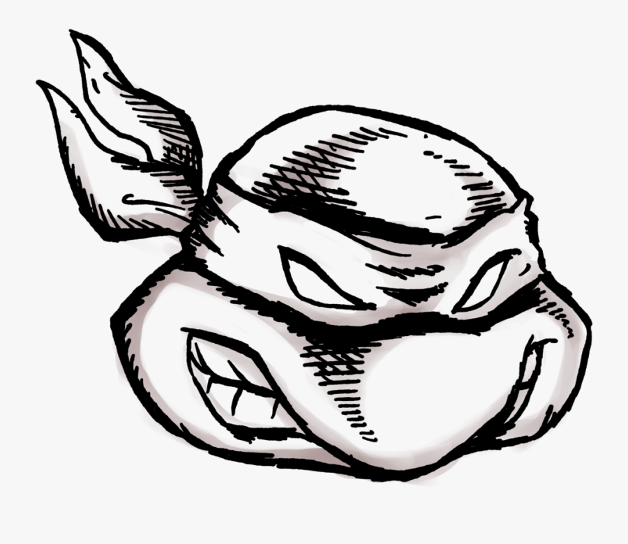 Just Like The Outline For My Ninja Turtle Drawing , - Outline Ninja ...