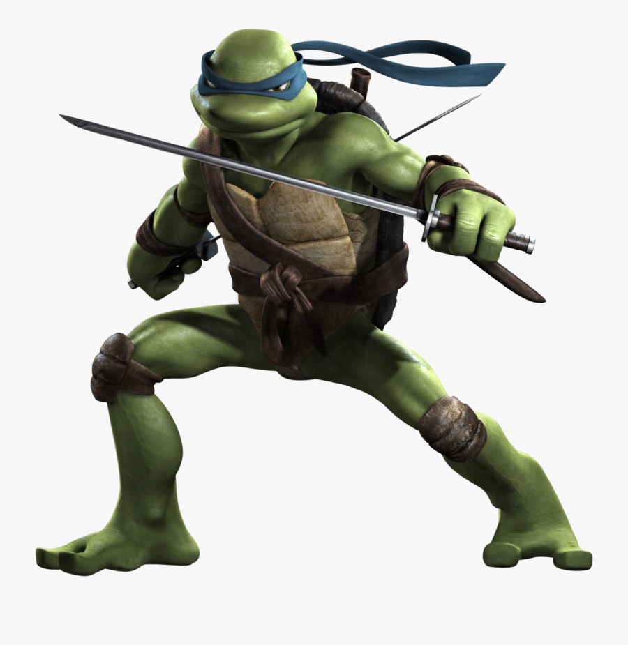 Ninja Turtle Png - Teenage Mutant Ninja Turtles Cartoon Leonardo, Transparent Clipart