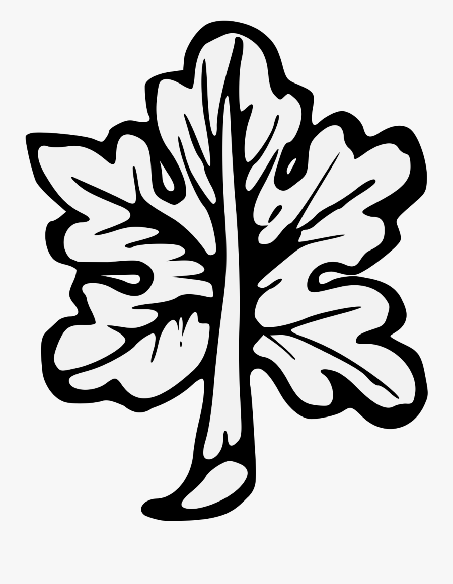 Fig Leaves Stencil Clipart , Png Download - Heraldic Symbol Fig Leaf, Transparent Clipart