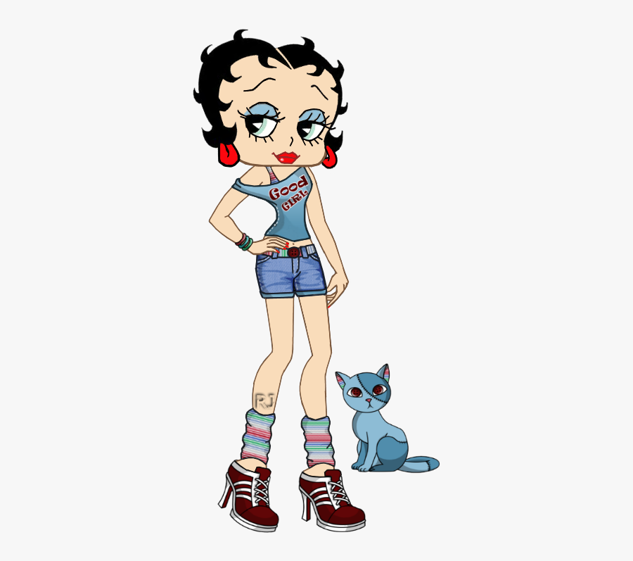 Good Girl Glamorous Betty - Cartoon, Transparent Clipart