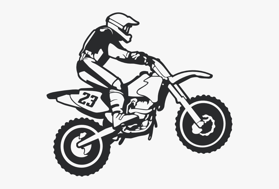 Clip Art Dirt Bike Clip Art Images - Dirt Bike Svg Free, Transparent Clipart