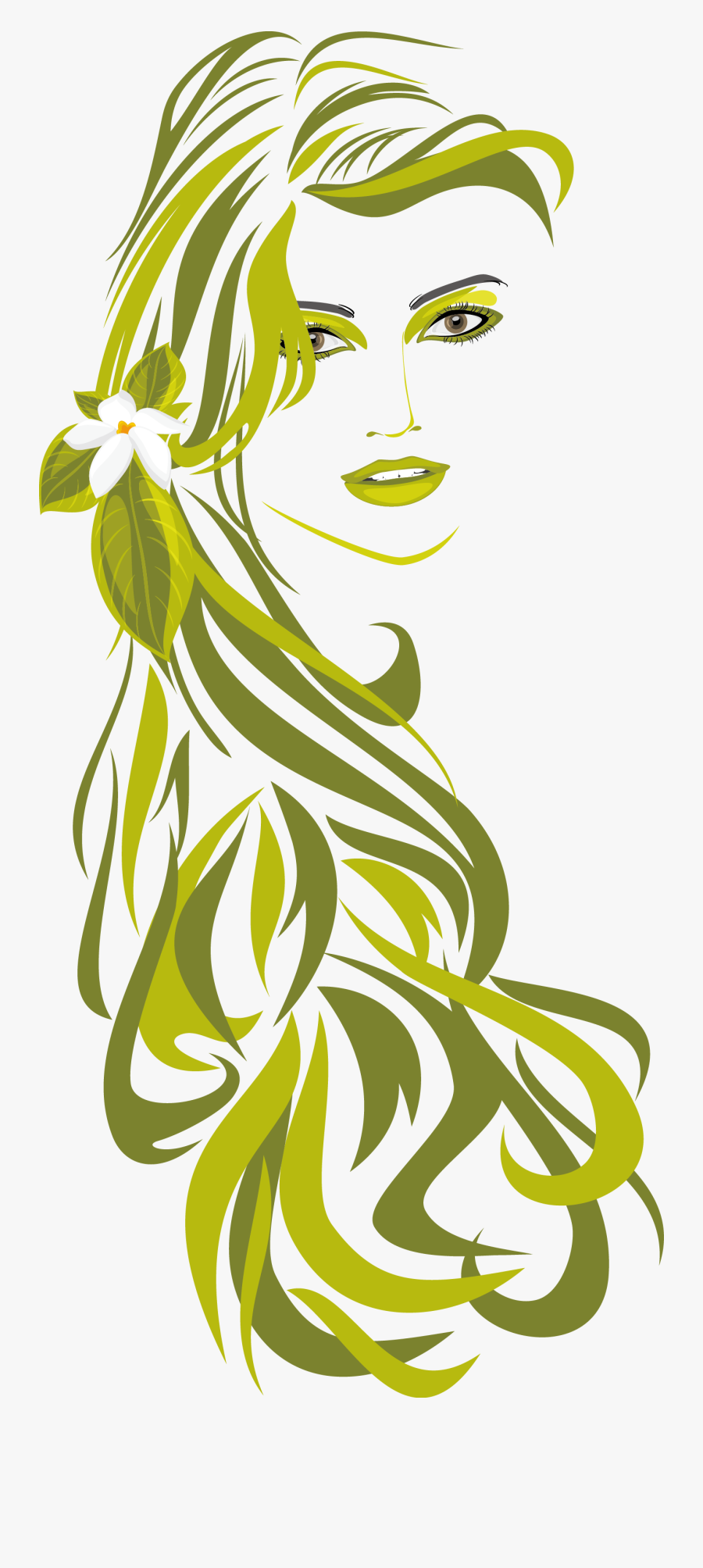 Hairstyle Stock Photography Illustration - Clip Art Beauty Parlour, Transparent Clipart