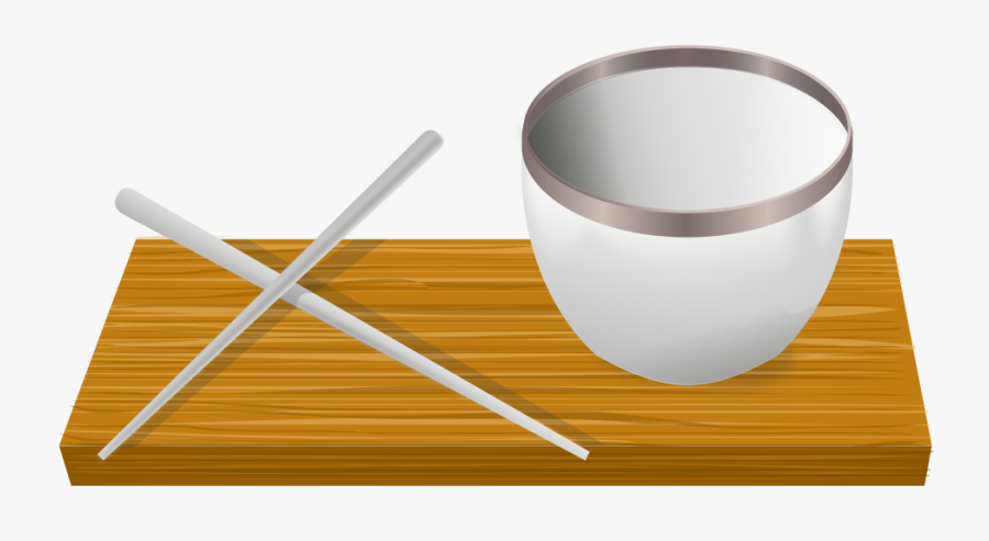 Chopsticks, Food, Chinese, Dishes, Japanese, Asian - صحن مكسر مع الاكل, Transparent Clipart