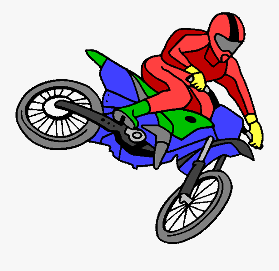 Motocross Free Party Printables And Images - Dirt Bike Coloring Pages, Transparent Clipart