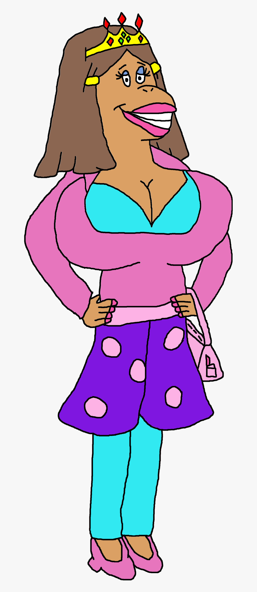 Francine Frensky&newest Mature Makeover Clip Art By - Mature Makeover Francine, Transparent Clipart