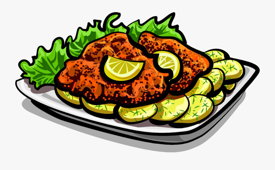 Wiener Schnitzel Chicken Kiev - Schnitzel Clipart, Transparent Clipart