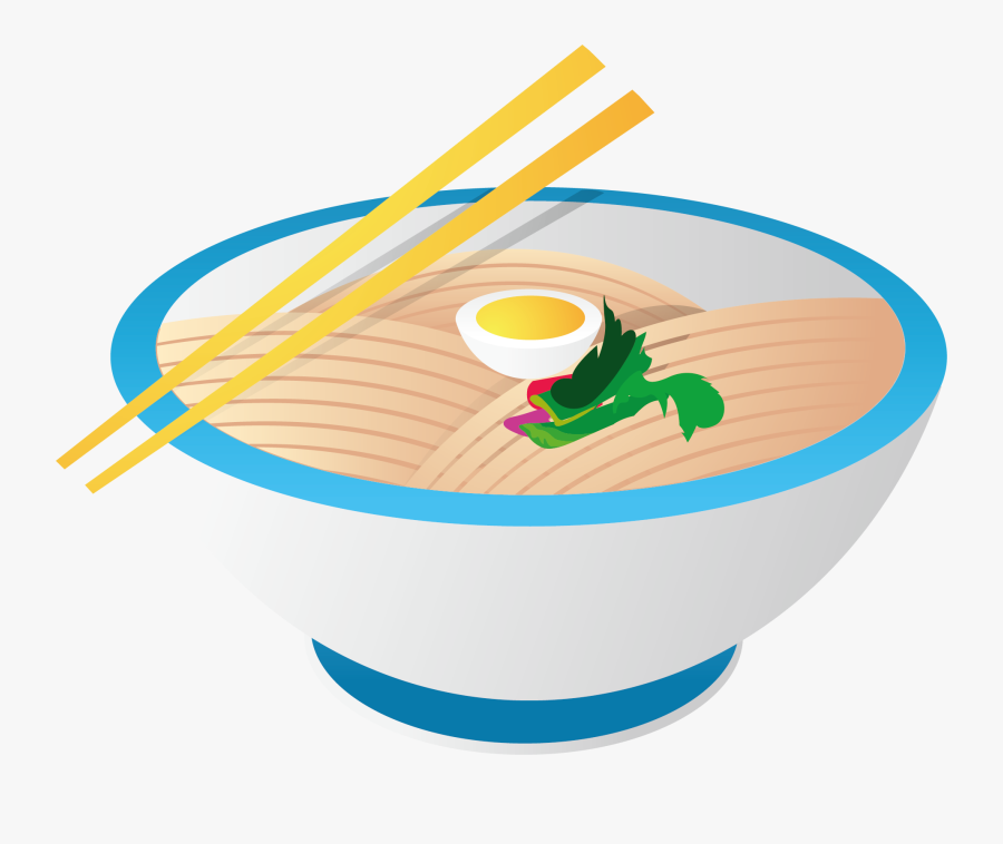 Shrimp Roe Noodles Kal-guksu Instant Noodle Korean - Chinese Food Vector, Transparent Clipart