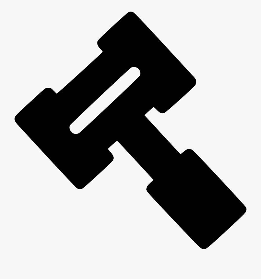 Gavel Law And Crime Comments - Portable Network Graphics, Transparent Clipart