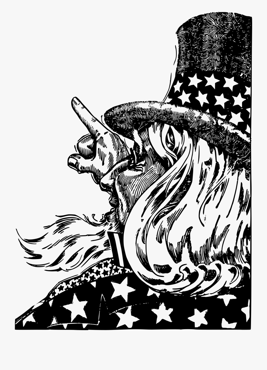 Clipart - Uncle Sam Imperialism Transparent Png, Transparent Clipart