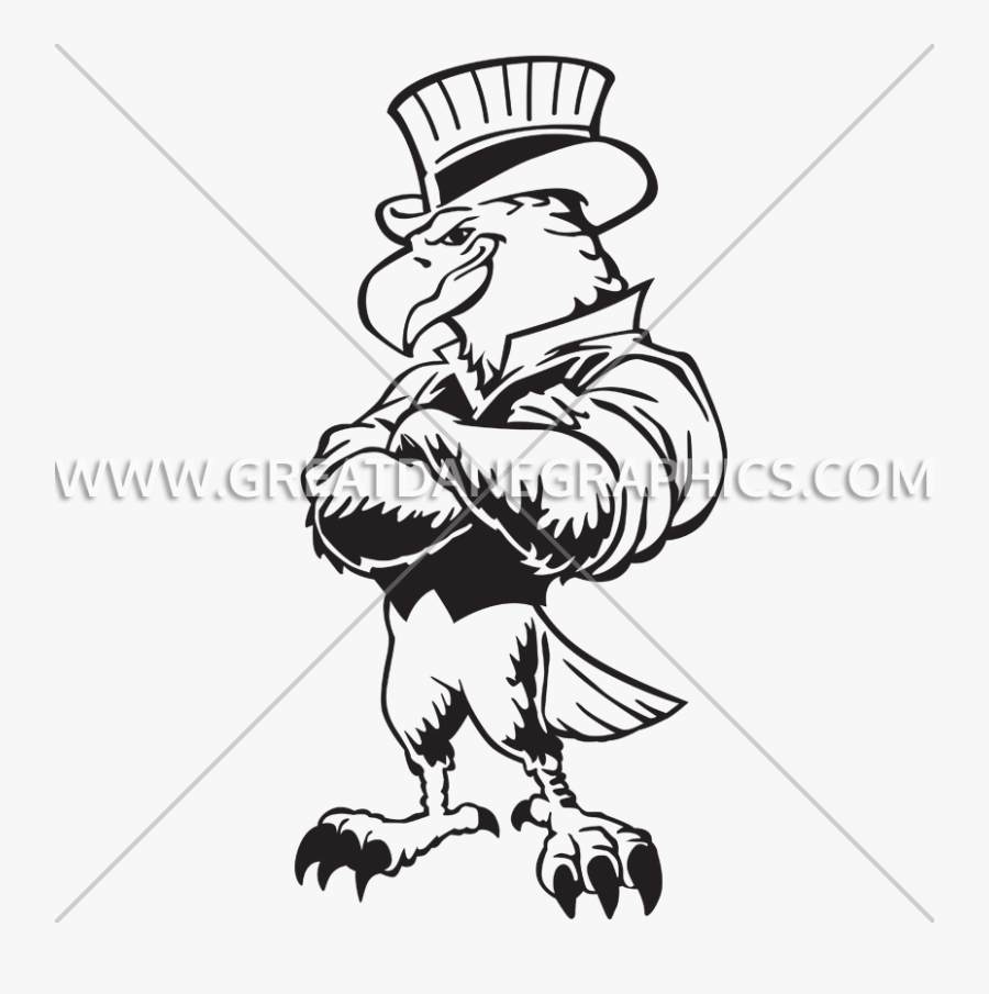 Uncle Sam Coloring Page - Sketch How To Draw Uncle Sam, Transparent Clipart