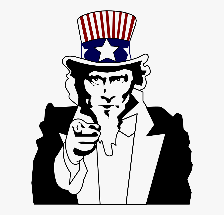 Human Behavior,male,art - Clipart Uncle Sam, Transparent Clipart