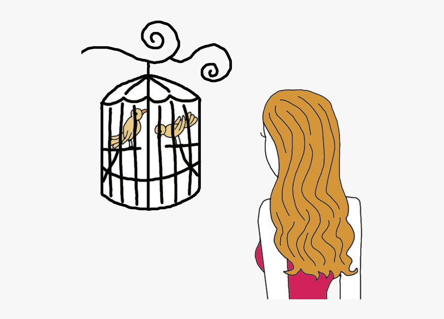 Birds Attacking Meaning Interpret Now Auntyflo Com - Bird In A Cage Images With Quotation, Transparent Clipart