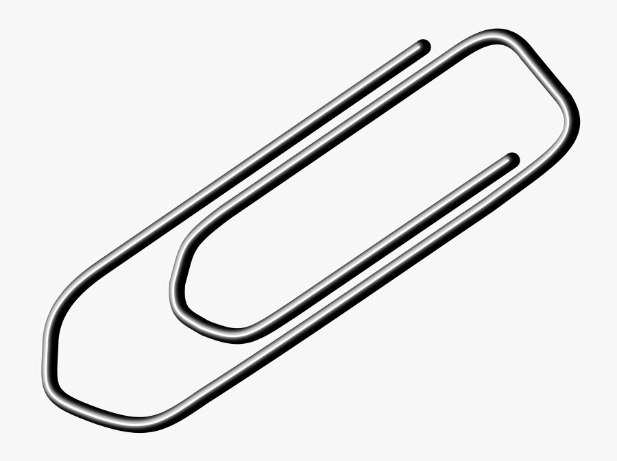 Paper Clip Svg Vector File, Vector Clip Art Svg File - Paper Clip Png, Transparent Clipart