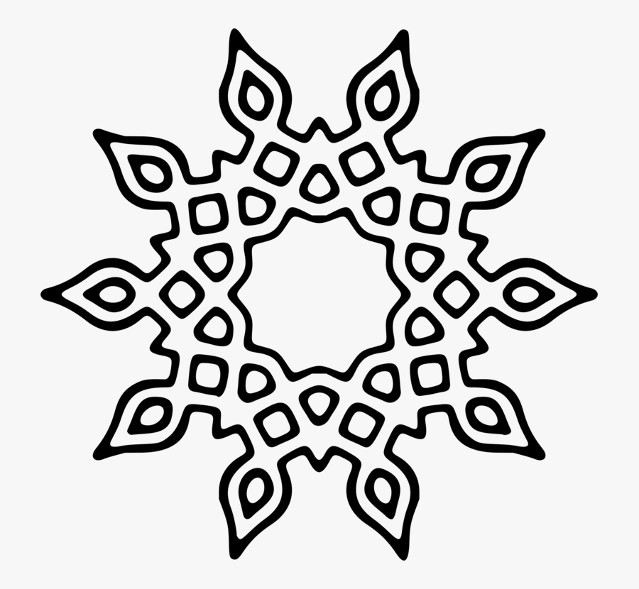 Sloan Clipart - Motif Mandala, Transparent Clipart
