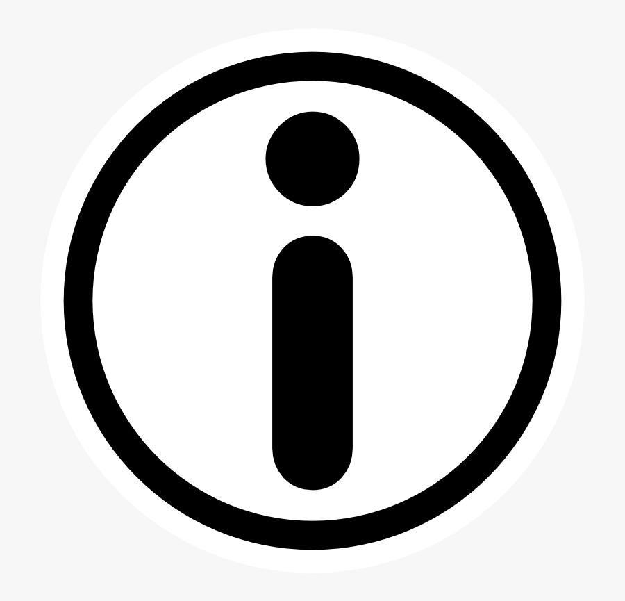 Mono Gnome Info - Free Status Icons, Transparent Clipart