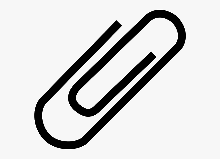 Transparent Background Paper Clip Icon, Transparent Clipart