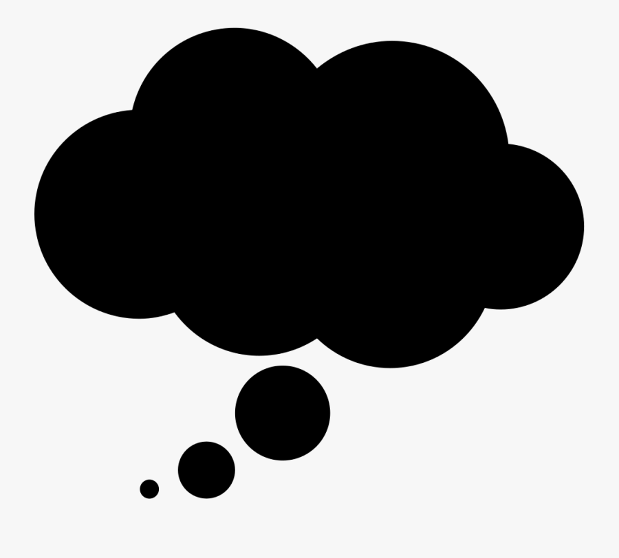 Dreaming Cloud Icon, Transparent Clipart