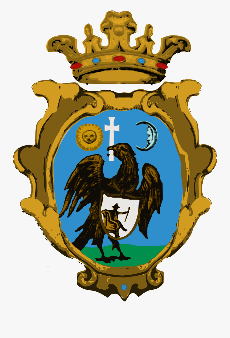 Uncle Clipart Patriarch - Preda Coat Of Arms, Transparent Clipart