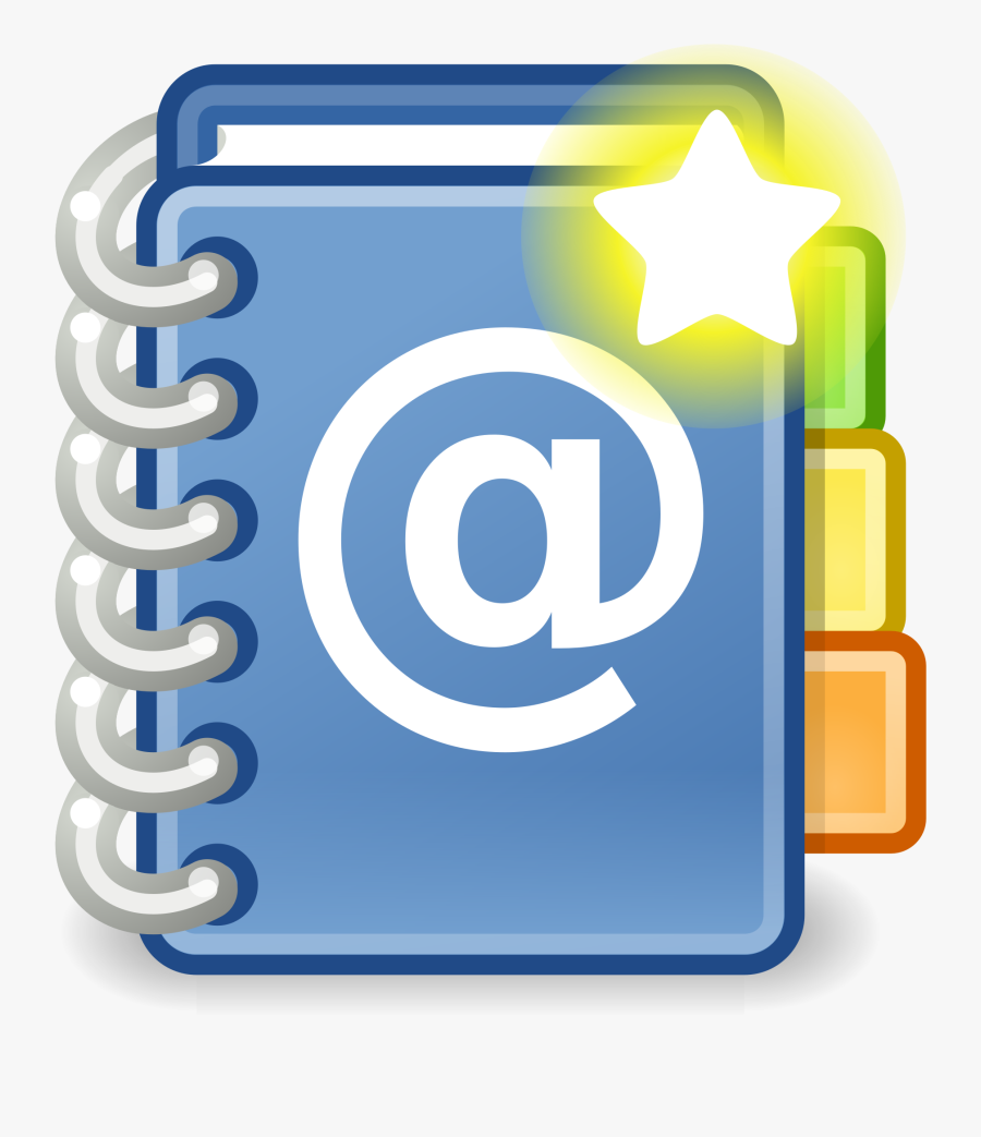 Update Clipart Address Book - Axdress Book Logo Png, Transparent Clipart