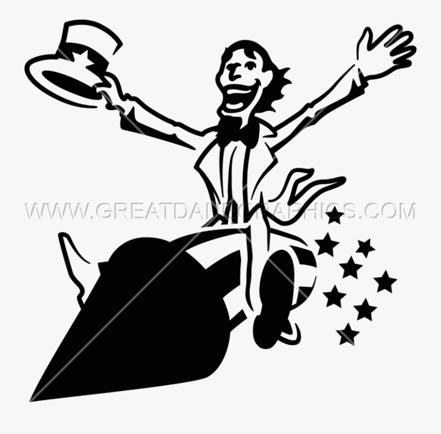 Uncle Sam Production Ready, Transparent Clipart