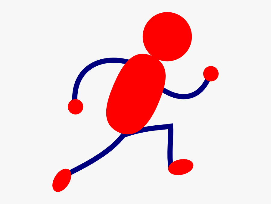 Cartoon Girl Running Clipart, Transparent Clipart